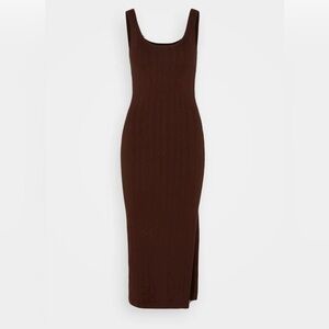 Abercrombie & Fitch Ribbed Midi Sweater Dress
